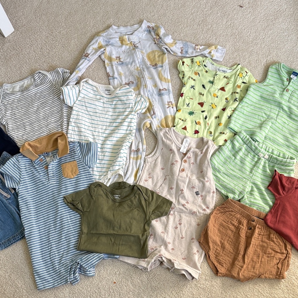 Spring baby boy lot